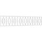 Ekena Millwork Cambridge Architectural Grade PVC Running Trim, 8"H x 5/8"P x 48"L RUNP08X0625X48CMB - alternate 1